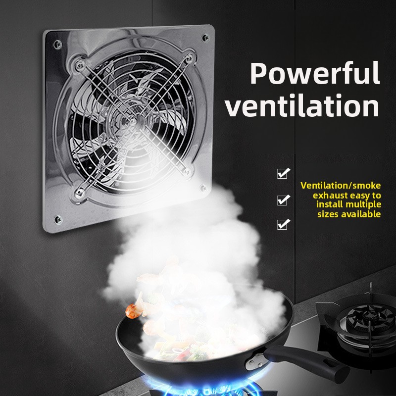 Commercial Kitchen Exhaust Fan - 10-дюймовый кухонный вытяжной вентилятор из нержавеющей
