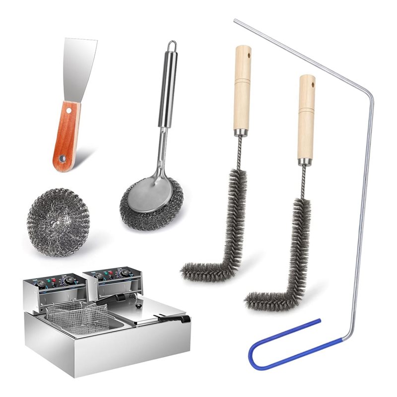 Commercial Kitchen Deep Cleaning - Инструменты для чистки коммерческих фритюрниц LLCS,