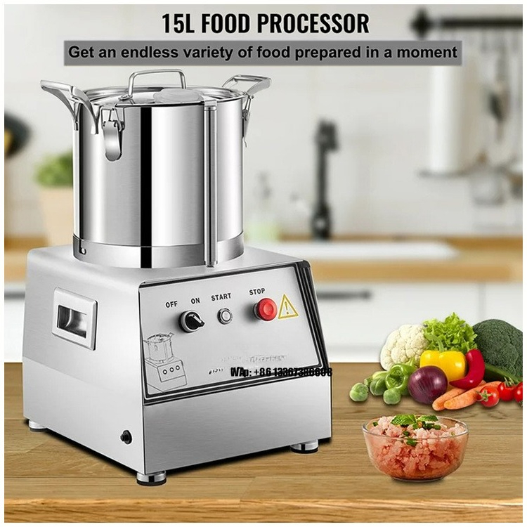 Commercial Kitchen Grinder - Электрический коммерческий кухонный комбайн из нержавеющей