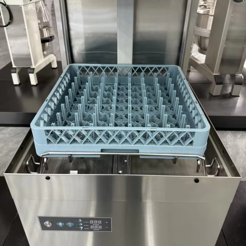 Commercial Kitchen Dishwasher - Промышленная посудомоечная машина из нержавеющей стали