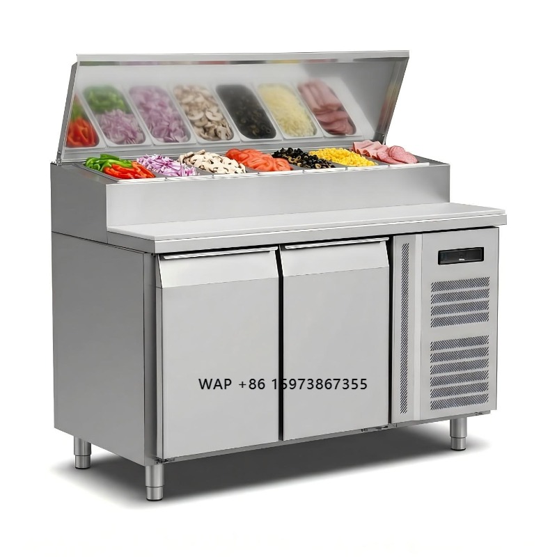 Commercial Kitchen Tables - Холодильный стол-прилавок OEM для приготовления пиццы