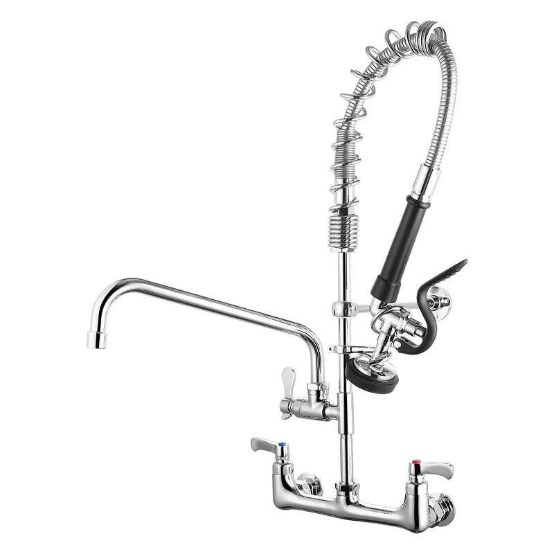 Commercial Quality Kitchen Faucet - Высококачественный коммерческий смеситель из цельной латуни,
