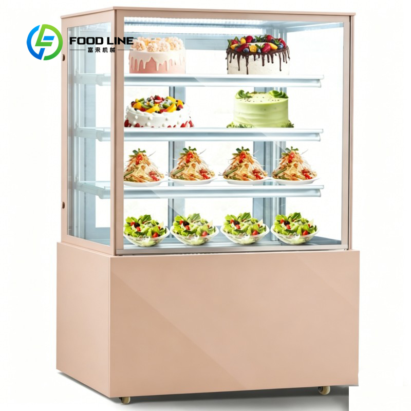 Refrigerated Display Case - Индивидуальный коммерческий стеклянный холодильный прилавок-витрина для