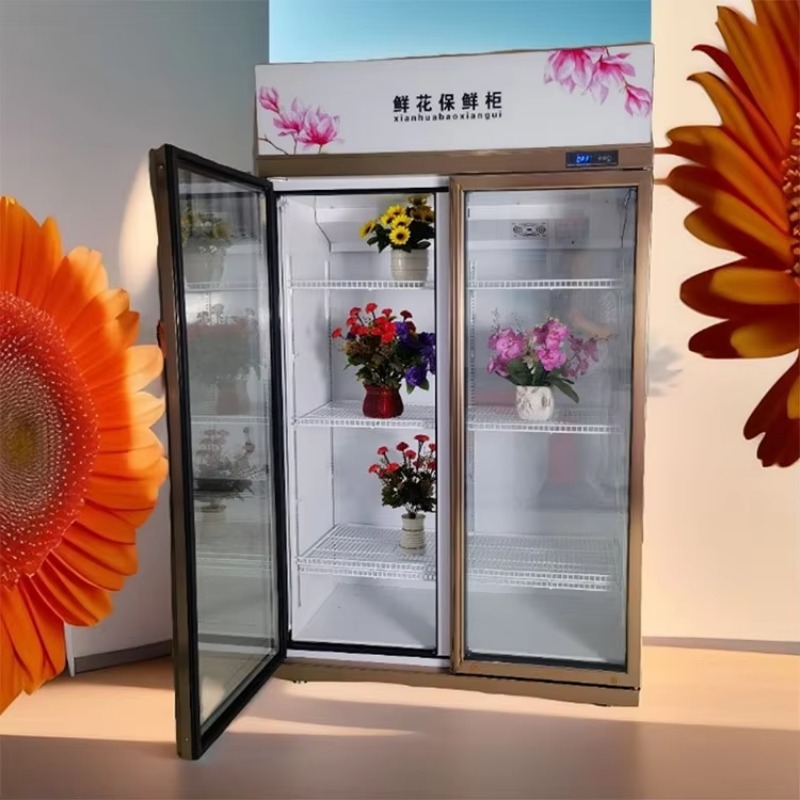 Refrigerated Display Case - Холодильная витрина для цветов, автомат по