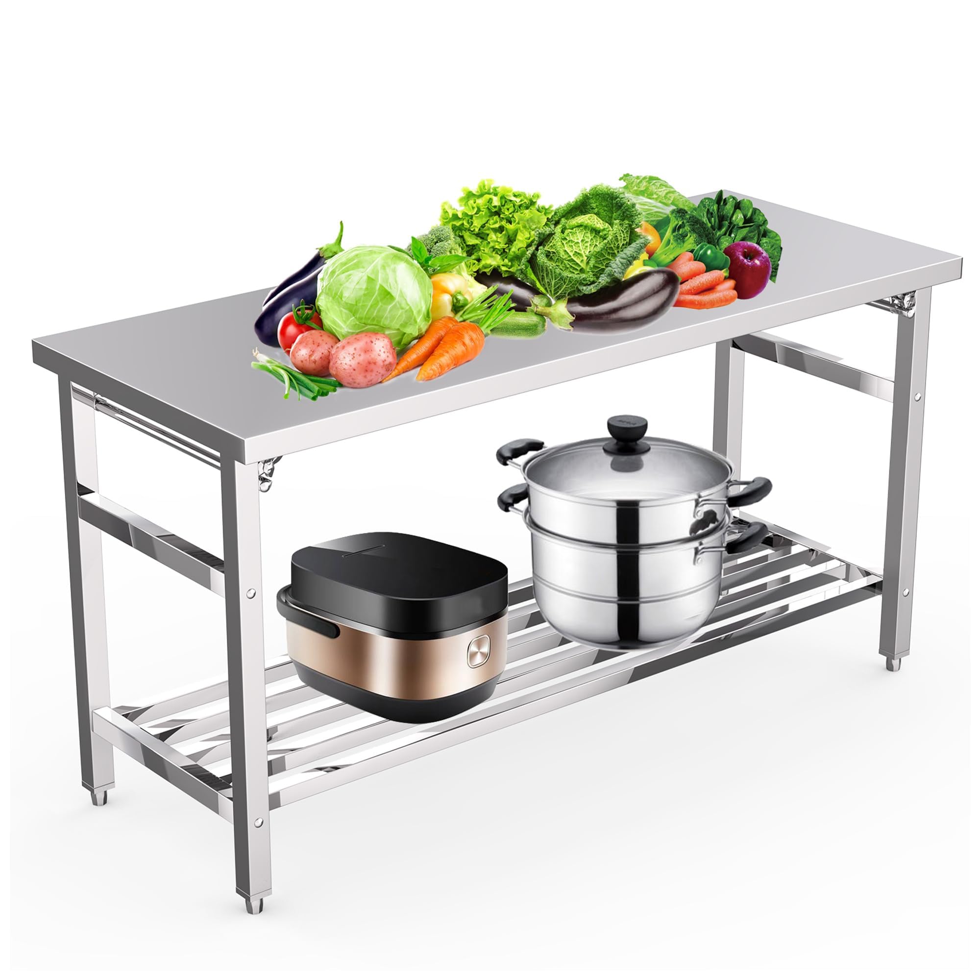 Commercial Kitchen Tables - Складной стол для приготовления пищи из
