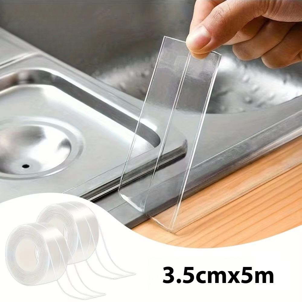 Commercial Kitchen Wall - Водонепроницаемая уплотнительная лента-полоска с частичным клеевым