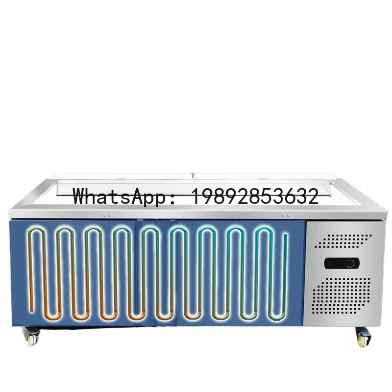 Refrigerated Display Case - Витрина-холодильник для морепродуктов с функцией охлаждения