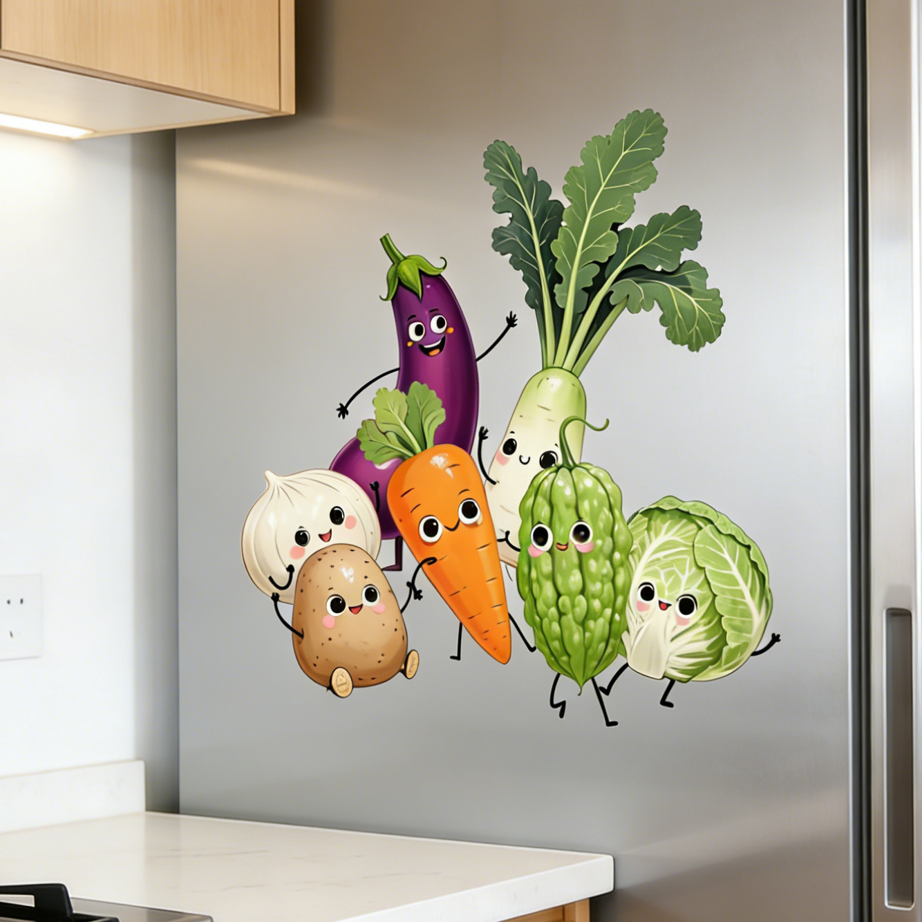 Эмоциональные наклейки на стен – обзор и цена Commercial Kitchen Wall