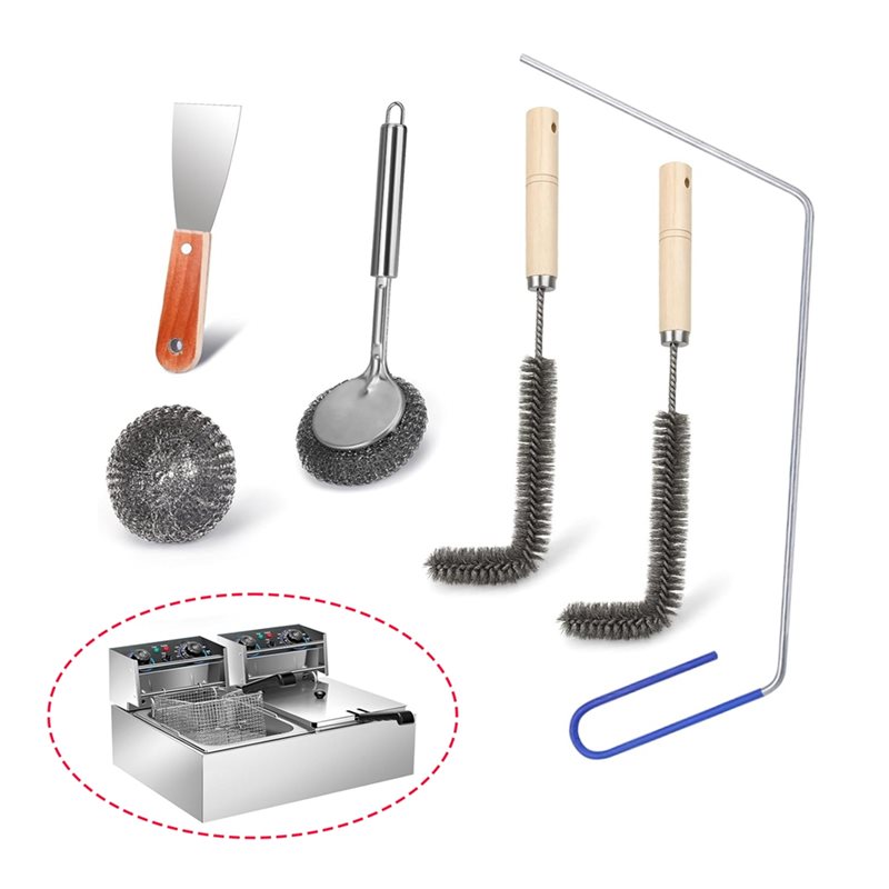 Щетка для чистки фритюрниц ABU – обзор и цена Commercial Kitchen Deep Cleaning