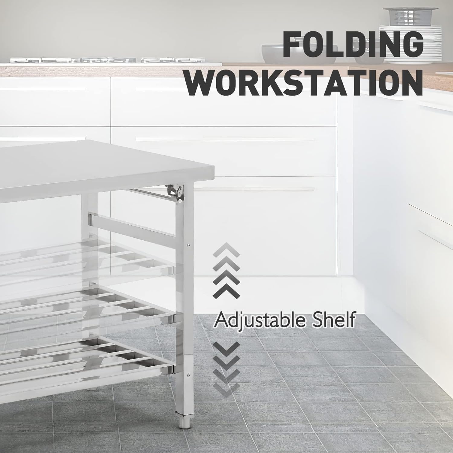 Складной стол для приготовлени – обзор и цена Commercial Kitchen Tables