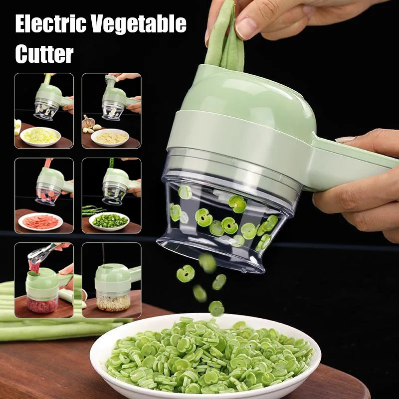 Электрическая овощерезка 4 в 1 – обзор и цена Commercial Kitchen Grinder