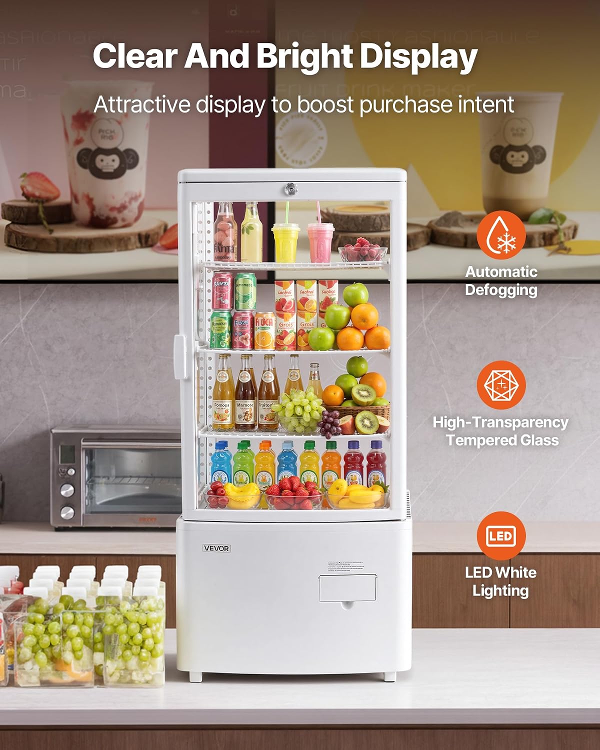 Холодильная витрина для кондит – обзор и цена Refrigerated Display Case