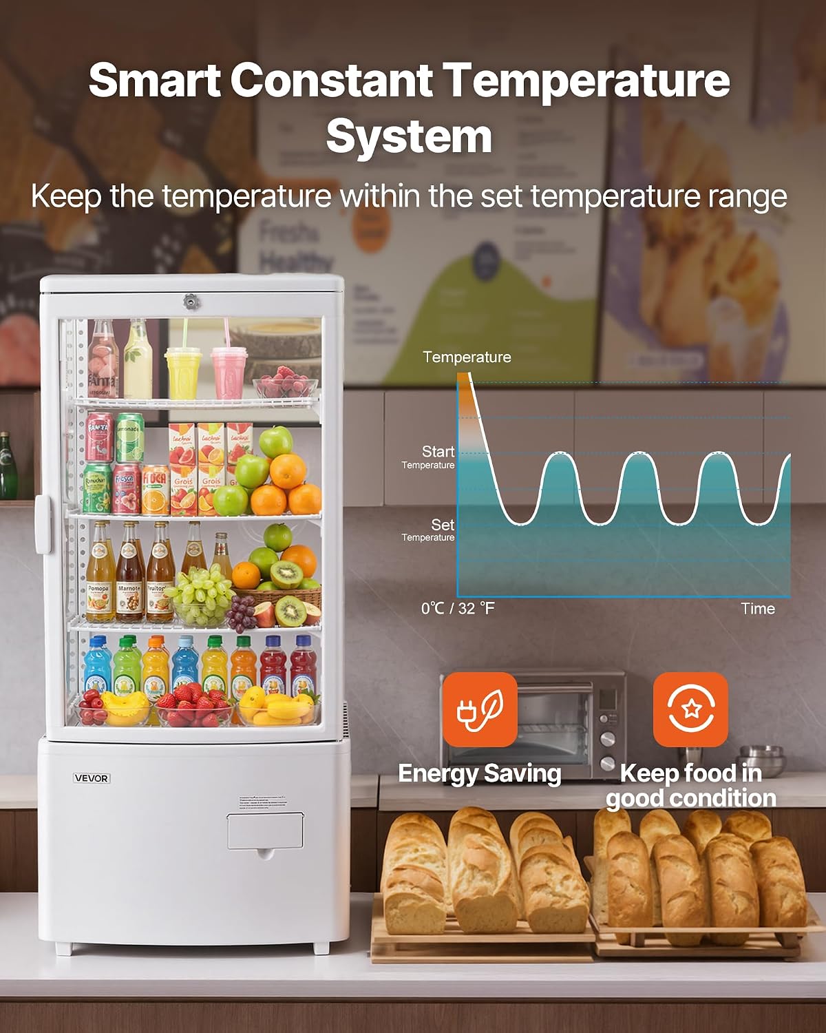 Холодильная витрина для кондит – обзор и цена Refrigerated Display Case