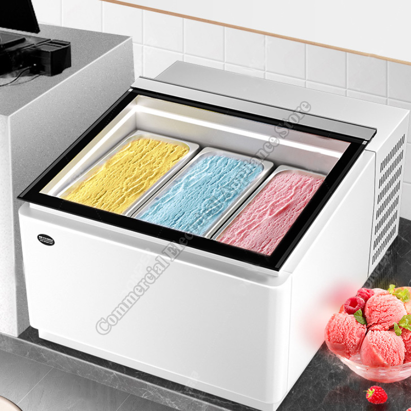 Витрина для мороженого с LED-п – обзор и цена Refrigerated Display Case